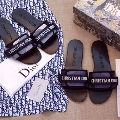 christian dior slides ebay|authentic unisex christian dior slides.